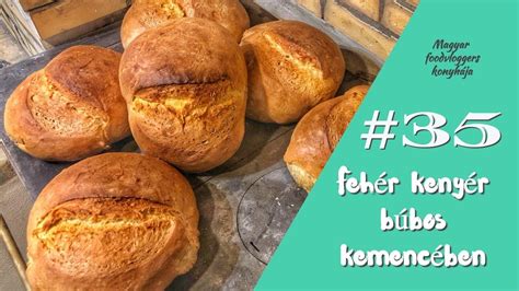 Kenyérsütés kemencében