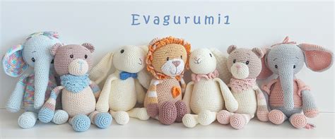 kötött és horgolt amigurumi figurák csoportja