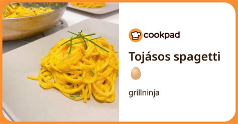 tojásos spagetti alapanyagok