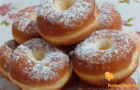 Szalagos fánk közelkép