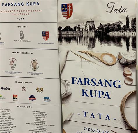 Tatai gasztronómiai térkép a bisztrók elhelyezkedésével
