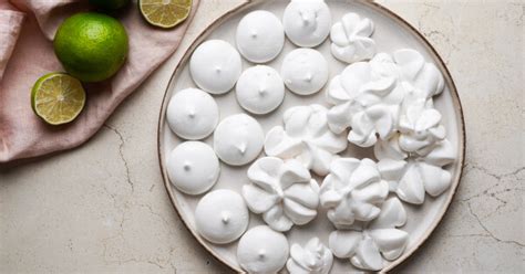 vegán habcsók tálon