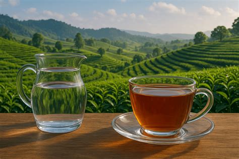 Víz és tea