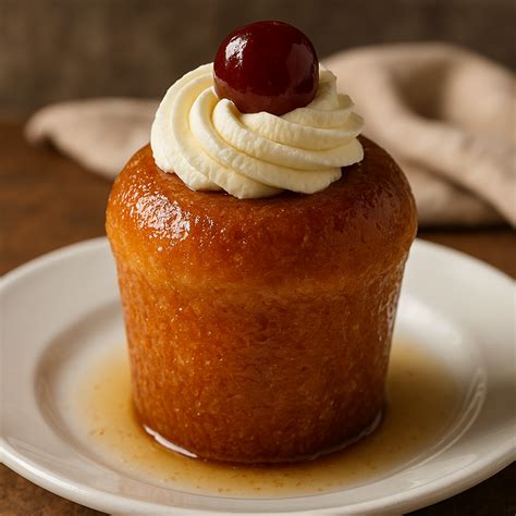 Baba au rhum sütemény