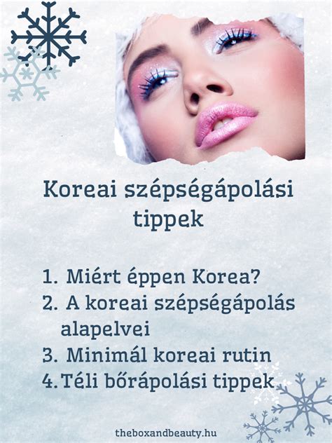 Bőrápolási tippek infografika