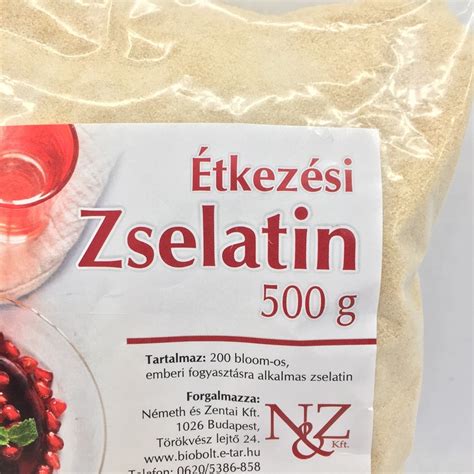 Zselatin és kollagén közötti különbségek infografika