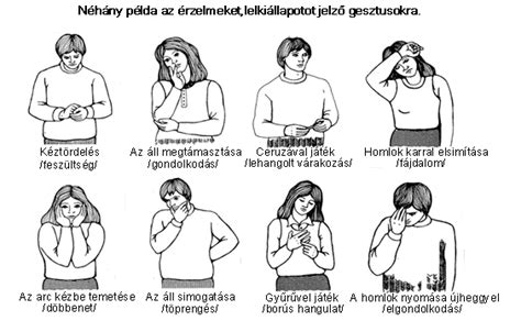 A testbeszéd jelei