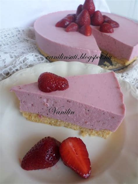 Epres-banános joghurttorta szelet