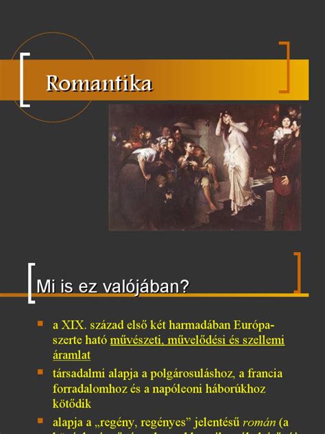 Romantika a Káosz világában