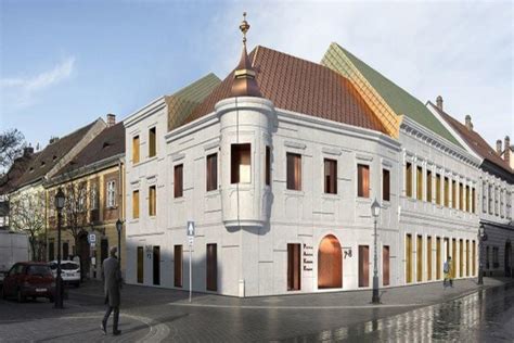 A tervezett piactér látványterve