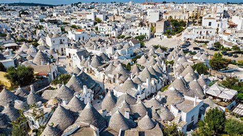 Alberobello trulli házai