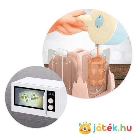 A turmix készítő játék szett tartalma