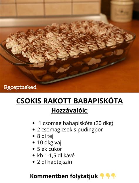 Hozzávalók a csokis pöfeteghez