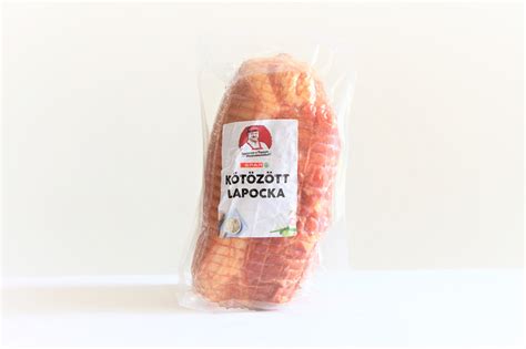 Kötözött lapocka és különböző sonkák