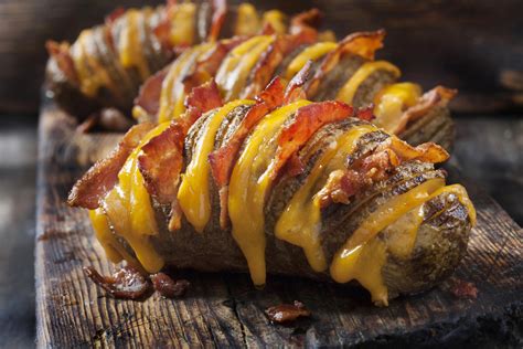 Hasselback töltött krumpli