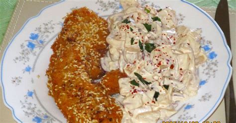 Szezámmagos panírban sült halfilék
