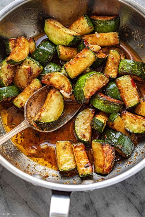 Zucchini cooking methods diagram