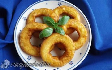 Sörben sült cukkini karikák