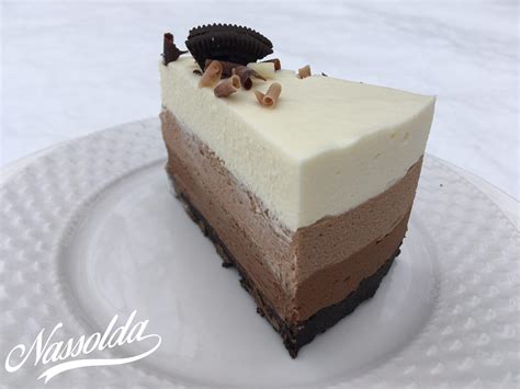 fehér csokis torta szelete