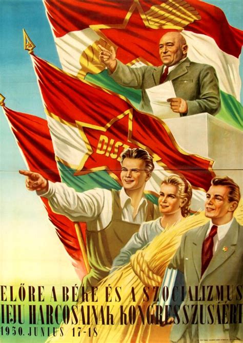 A Kádár-korszak propaganda plakátja