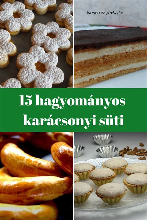 Hagyományos magyar karácsonyi sütemények válogatása