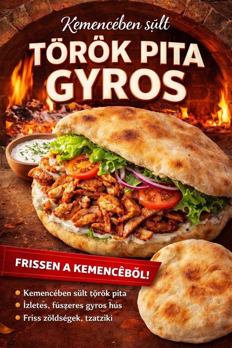 Frissen sült pita kenyerek