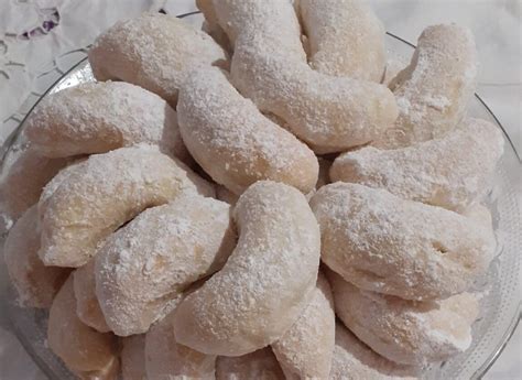 Hókifli sütés közben
