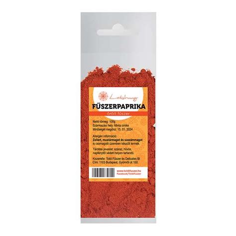 Fűszerpaprika szemes és őrölt formában