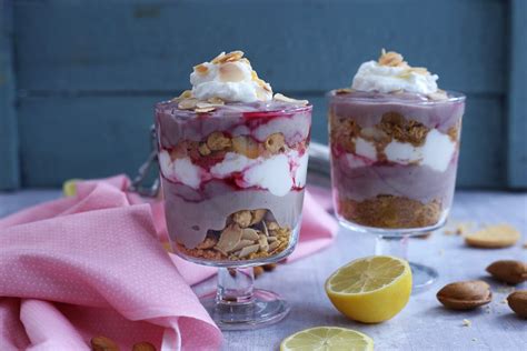 citromhabos pohárkrém rétegezve