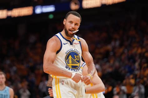 Stephen Curry a pályán