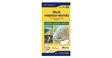 A Pilis hegység domborzati térképe és főbb vonulatai