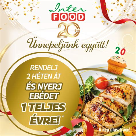 Online ebédrendelés felülete