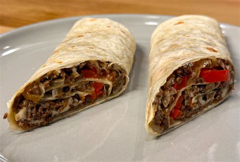 Darált húsos tortilla rétegek