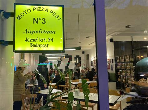 Moto Pizza egység Budapest belvárosában