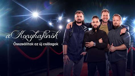 Konyhafőnök versenyzők a konyhában