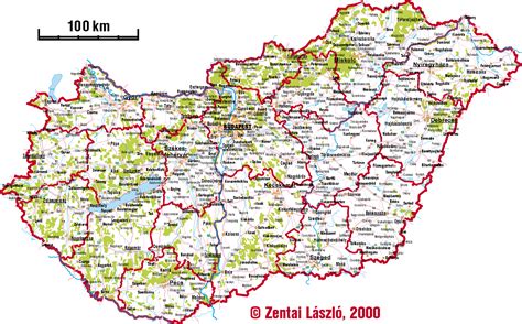 Térkép, ami a szállítási zónákat mutatja
