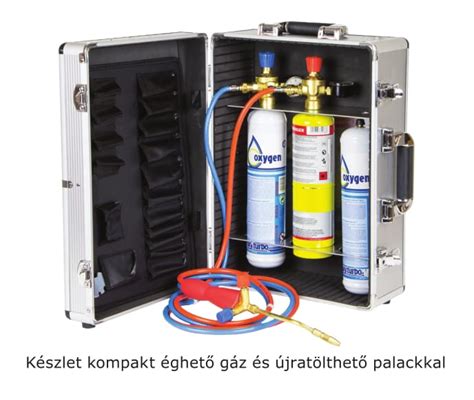 Gázpalackok különböző méretekben