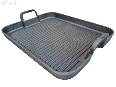 Az öntöttvas grill lap tisztítása