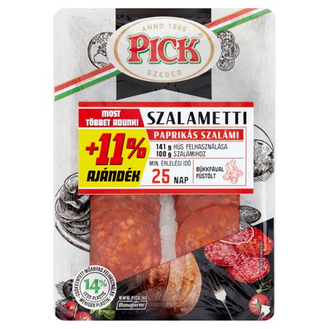 Pick Paprikás Szalámi a SPAR polcán