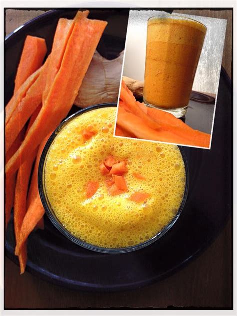 Gyömbéres sárgarépa smoothie