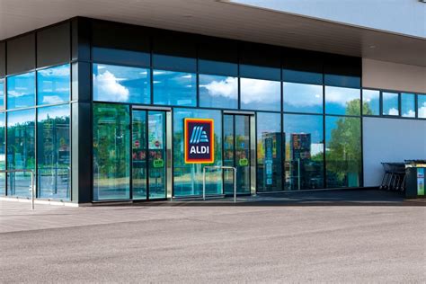 ALDI üzlet homlokzata