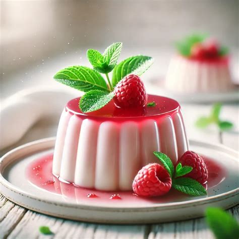 tálka borsópürével, díszítve friss mentalevelekkel és olívaolajjal