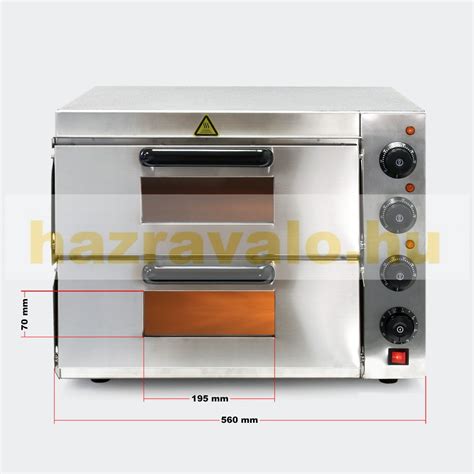 Modern, ipari pizzasütő kemence