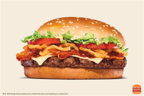 Burger King étel kínálat
