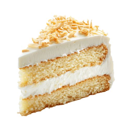 coconut cake slice