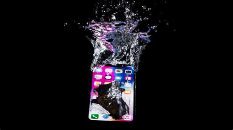 iPhone vízbe esés után