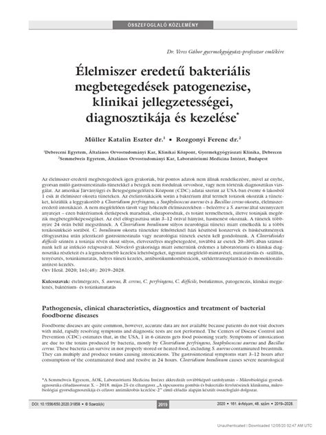 Élelmiszer-eredetű megbetegedések kockázatai