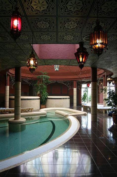 A kastélyszálló wellness részlege