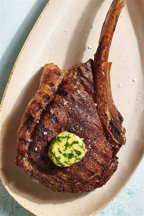 Tomahawk steak vágott felülete