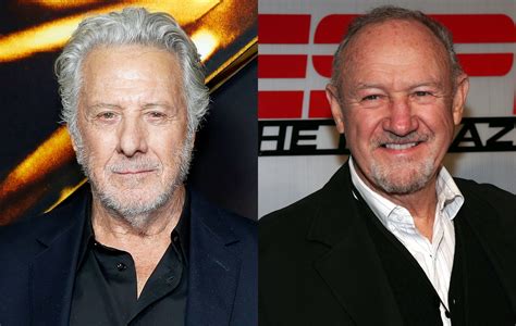 Gene Hackman és Dustin Hoffman fiatalon